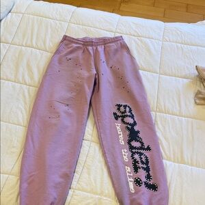 Sp5der Acai Sweatpant purple